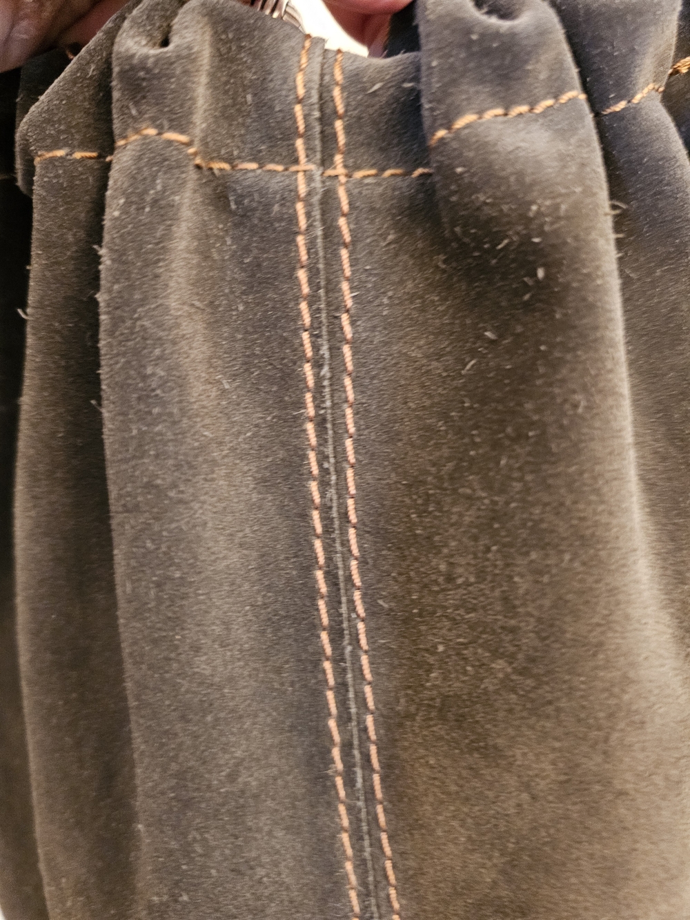 Lucky Brand Dark Brown Suede Shoulder Hobo with Tassels - Picture 10 of 11